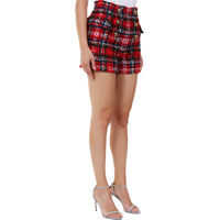 Pantaloni scurti Tweed Shorts Femei