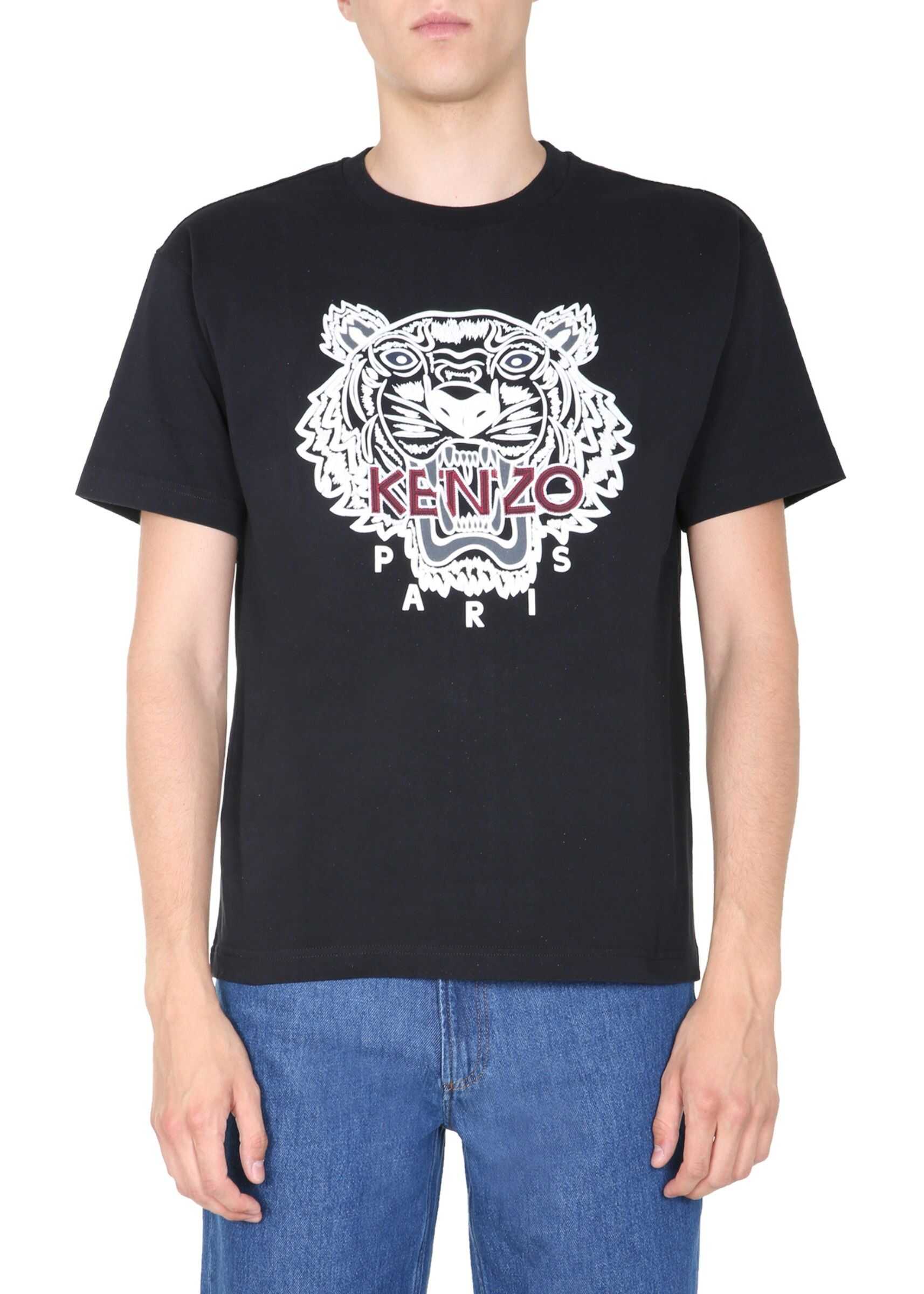 Kenzo Round Neck T-Shirt BLACK