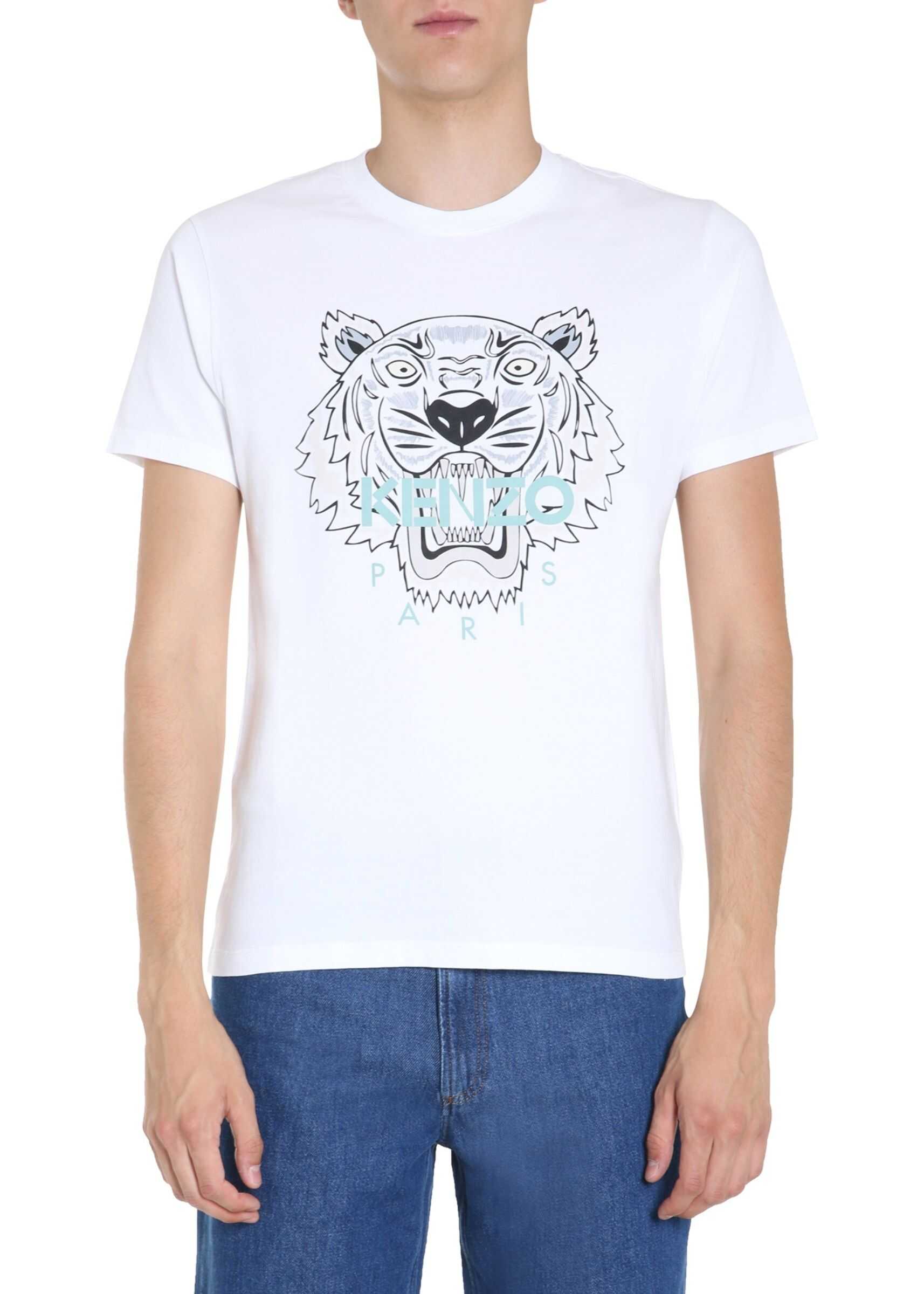 Kenzo Round Neck T-Shirt WHITE