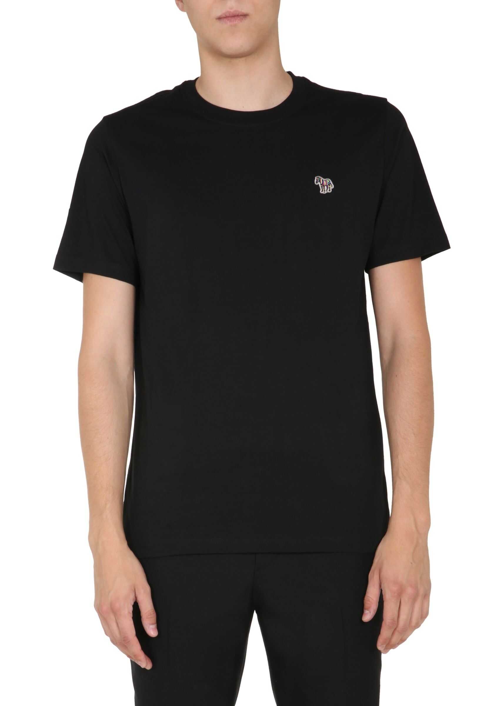 PS by Paul Smith Round Neck T-Shirt BLACK