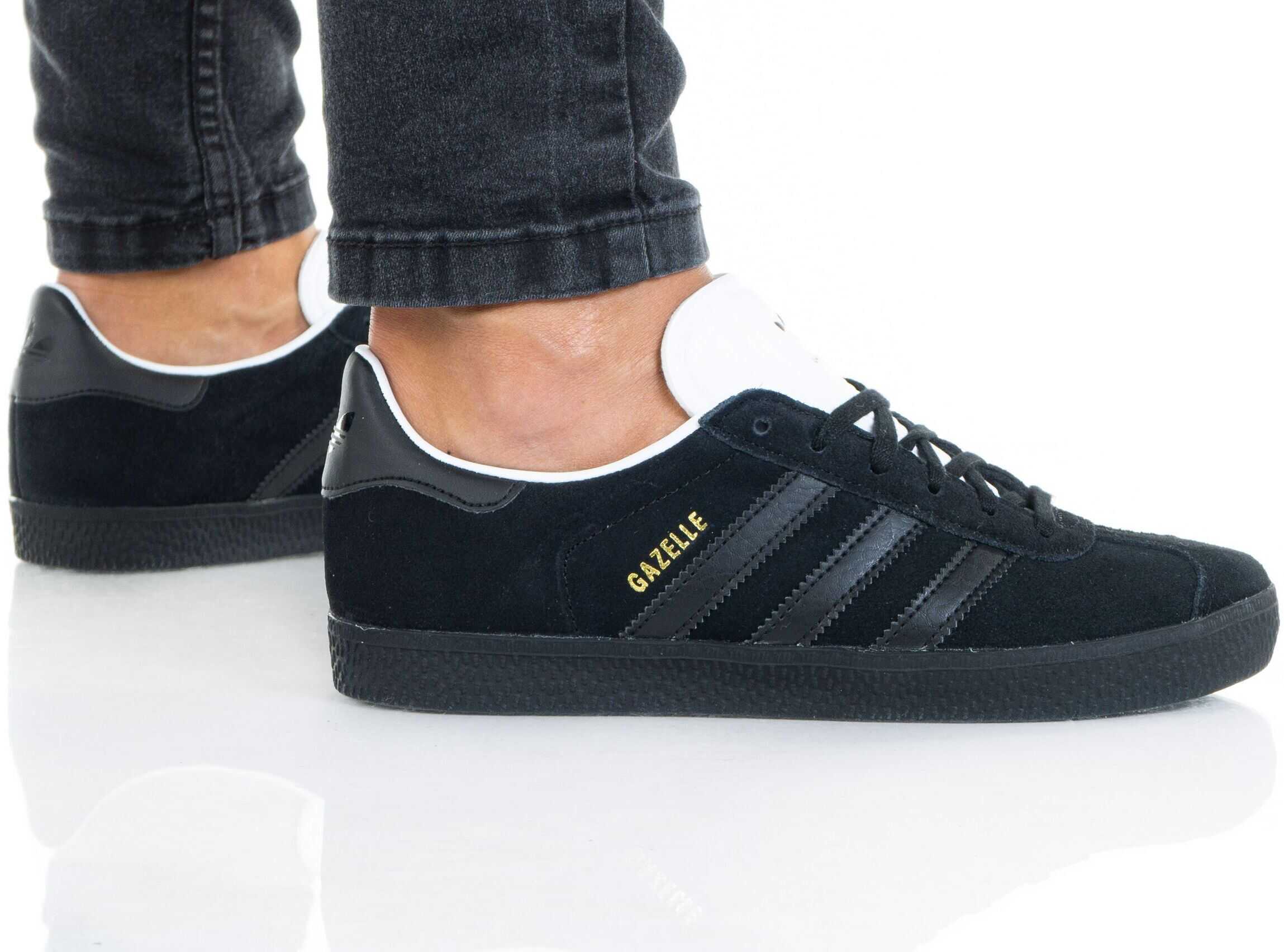 adidas Gazelle J Negru