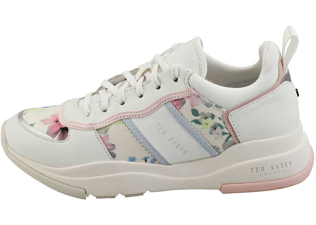 Ted Baker Laverdi Fashion Trainers In Ivory Beige