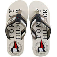Slapi Maritime Beach Sandals In White Grey Navy Barbati