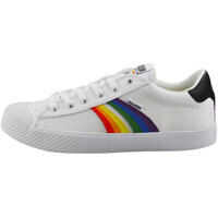 Sneakers Palladium Pallaphoenix Pride Rainbow Unisex Fashion Trainers In White Multicolour
