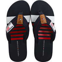 Slapi Stipe Print Beach Beach Sandals In Desert Sky Barbati