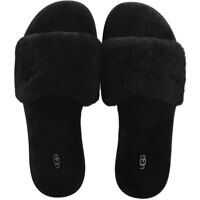 Sandale Cozette Slide Sandals In Black Femei