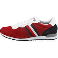 Sneakers Iconic Material Mix Runner Casual Trainers In Regatta Red Barbati