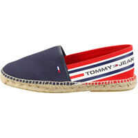 Espadrile Branded Espadrille Slip On Shoes In Red White Blue Barbati