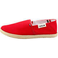 Espadrile Summer Shoe Slip On Shoes In Red Barbati