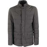 Geci de iarna Laminar Down Jacket In Gray Barbati