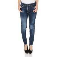 Blugi skinny Skinny Dan Jeans In Blue* Femei