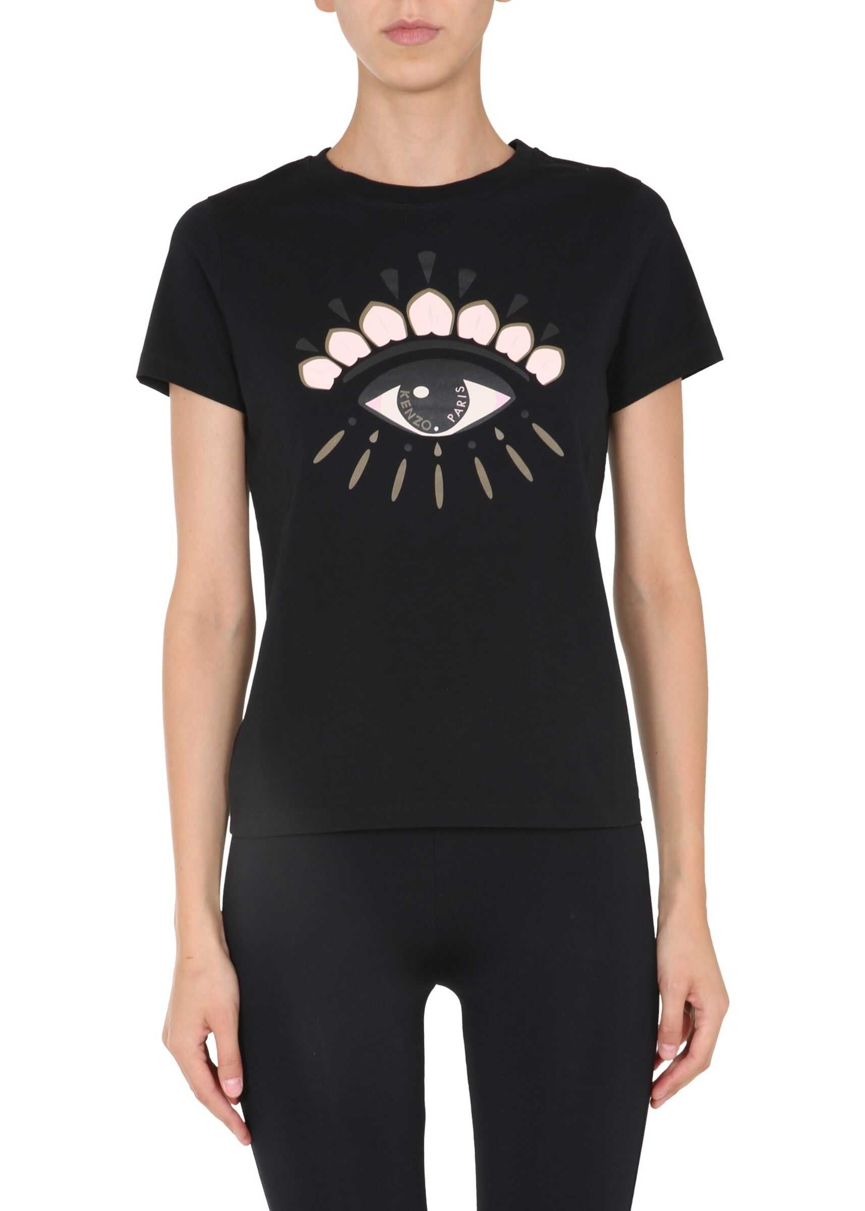 Kenzo Round Neck T-Shirt BLACK