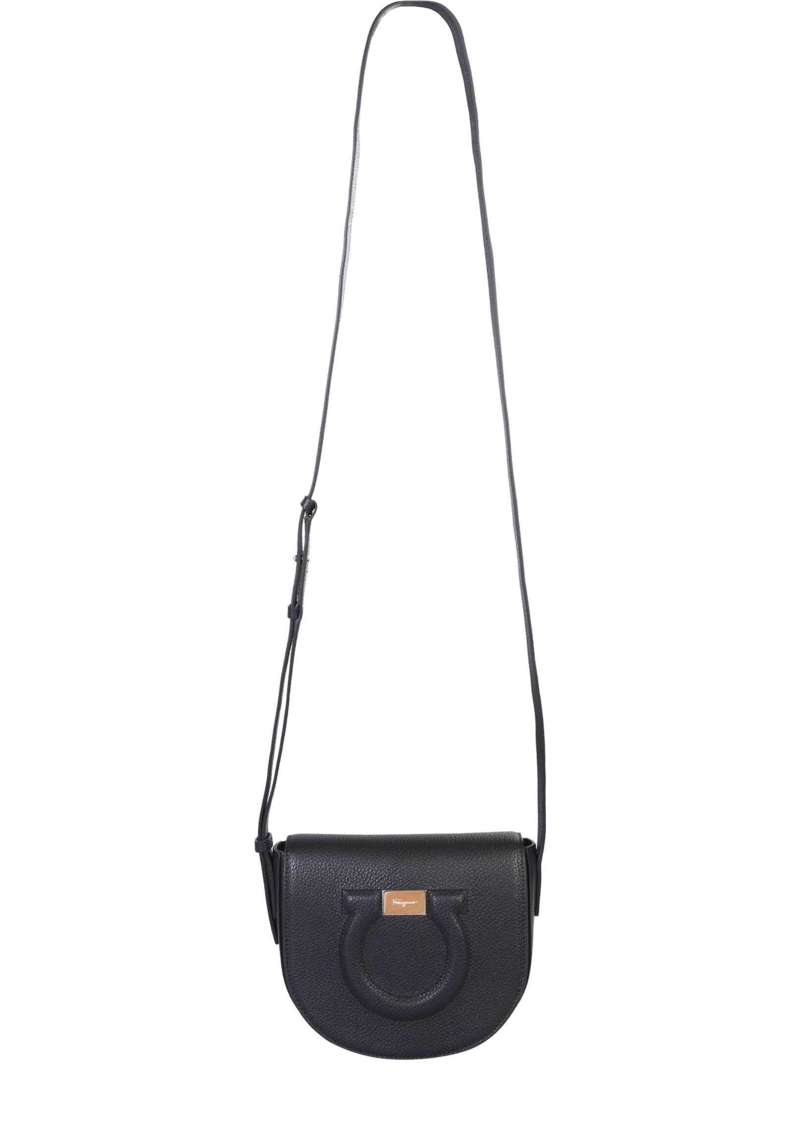 Salvatore Ferragamo Gancini Bag BLACK