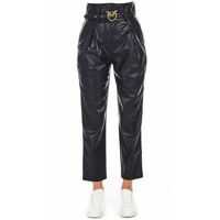 Pantaloni casual Eco leather pants "Aurelio" Femei