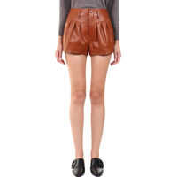 Pantaloni scurti Leather Shorts Femei
