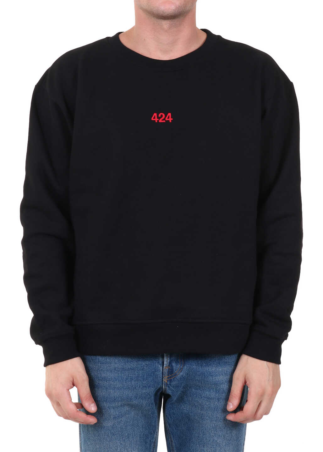 424 Logo Sweatshirt BLACK