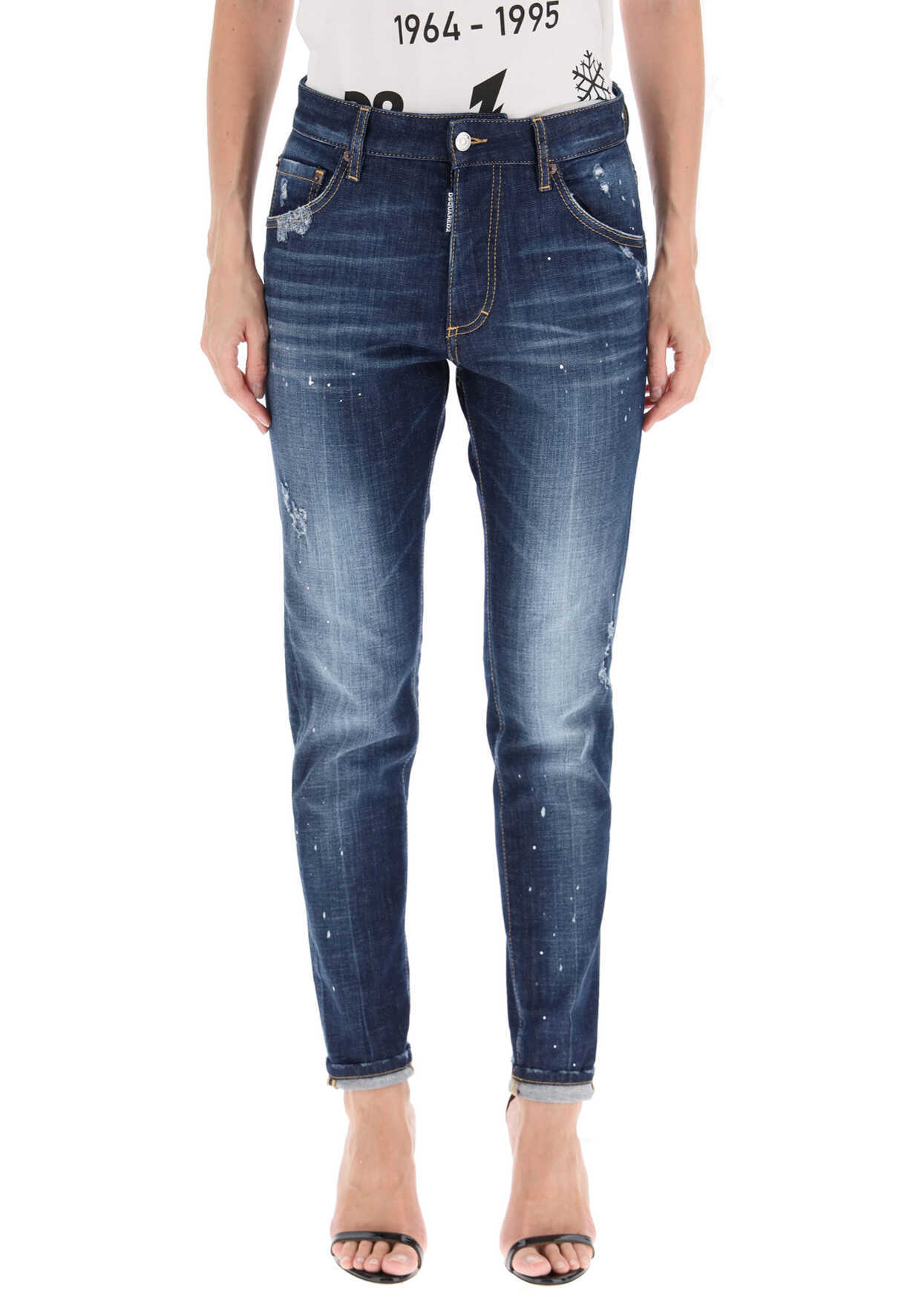 DSQUARED2 Dan Skinny Jeans S75LB0353 S30342 BLUE