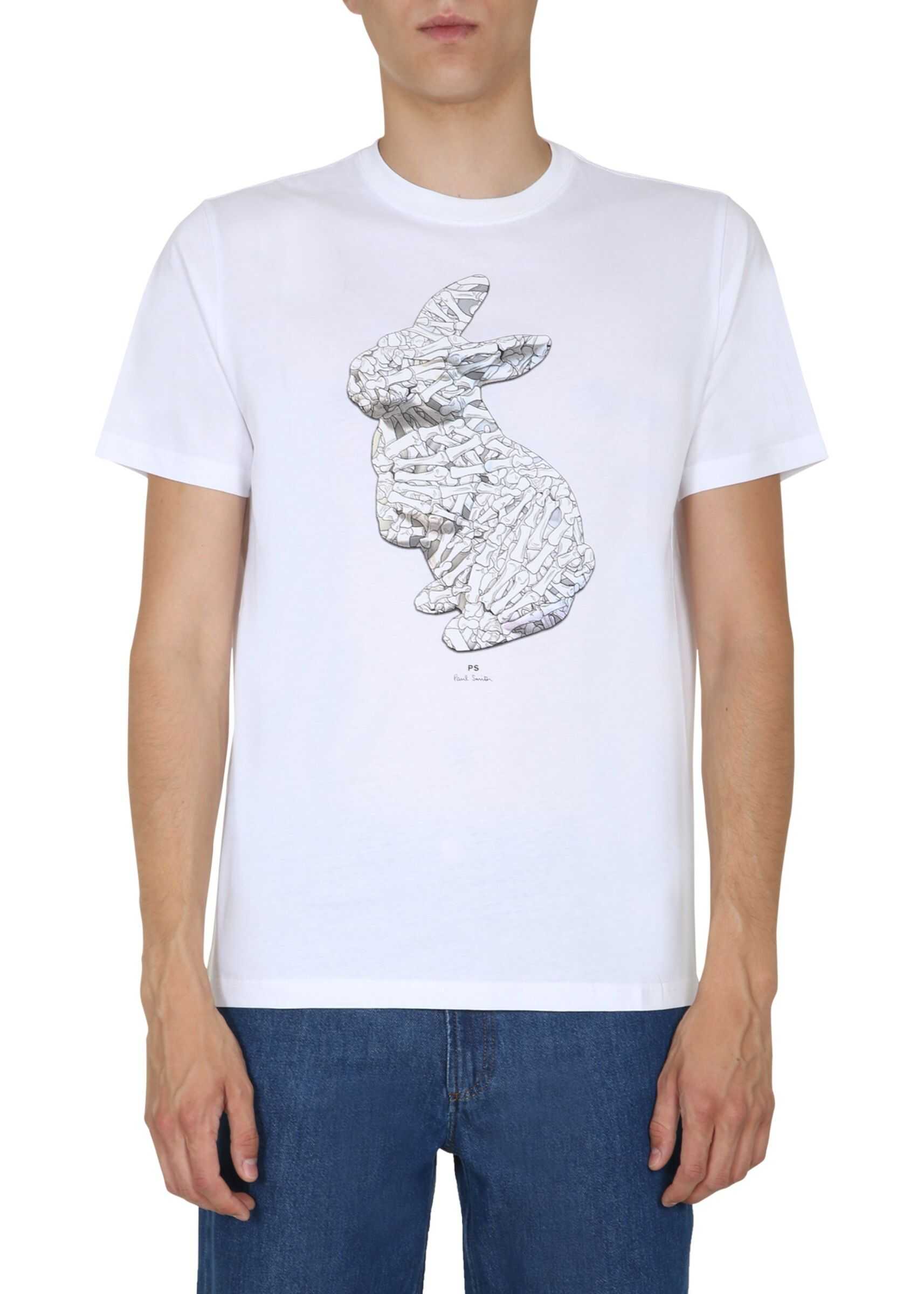PS by Paul Smith Round Neck T-Shirt WHITE