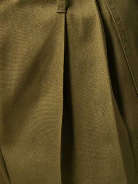 Pantaloni casual Givenchy High Waist Trousers BROWN Femei (BM 7846522) 5