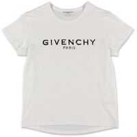 Tricouri Givenchy Mini Me Vintage Logo T-Shirt In White