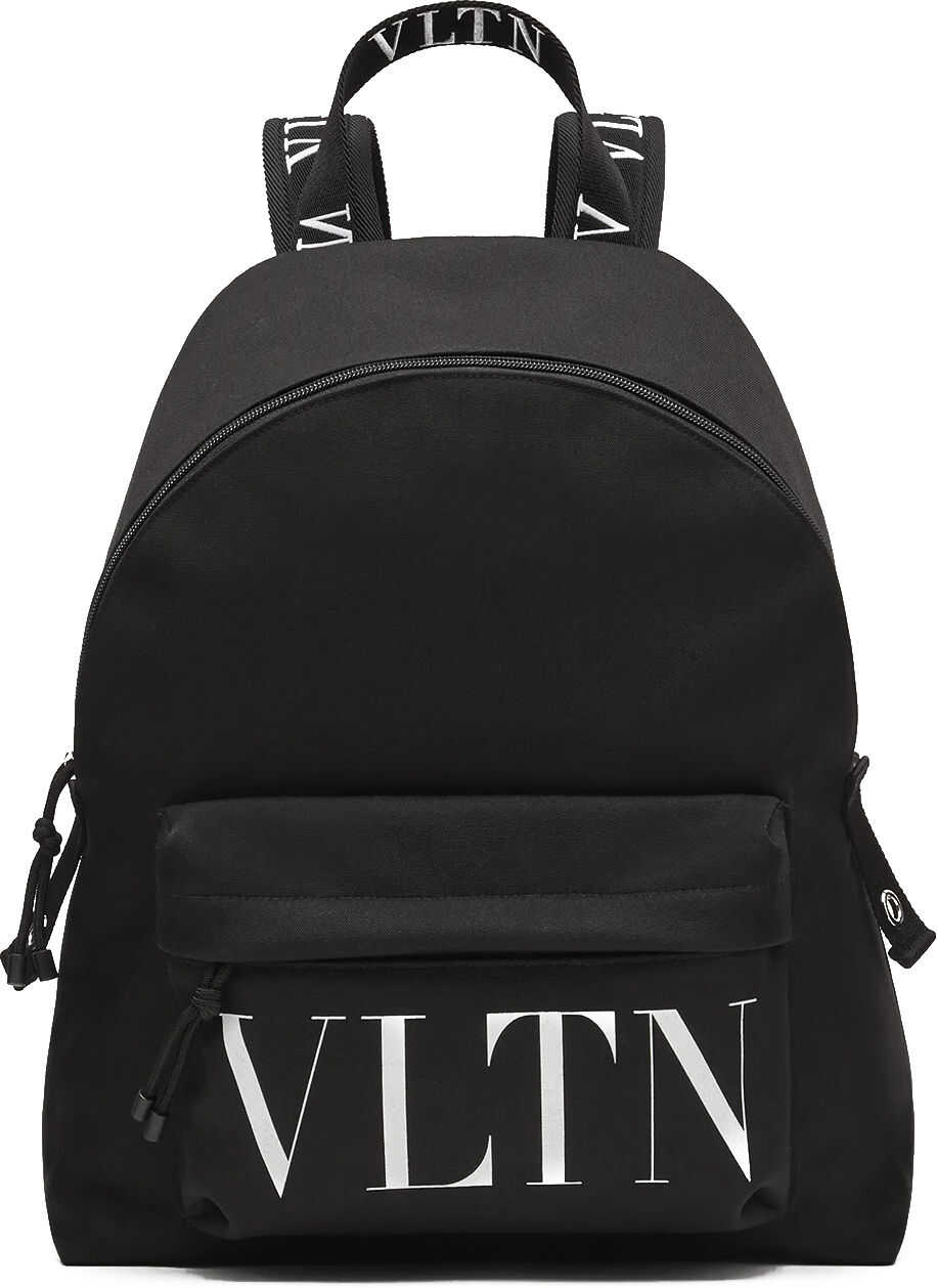 Valentino Garavani Vltn Nylon Backpack Black