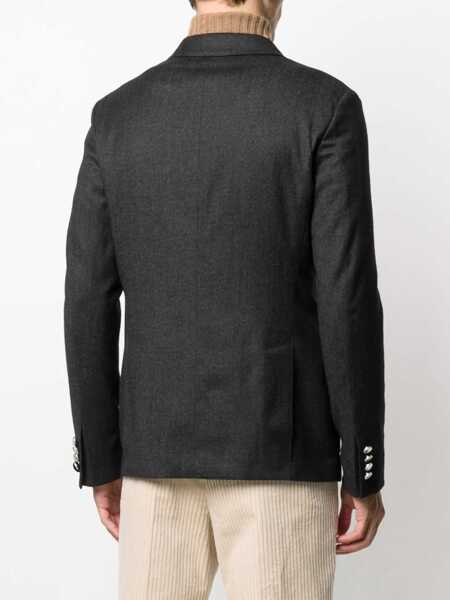 Sacouri Tonello Double-Breasted Jacket GREY Barbati (BM 7850302) 4