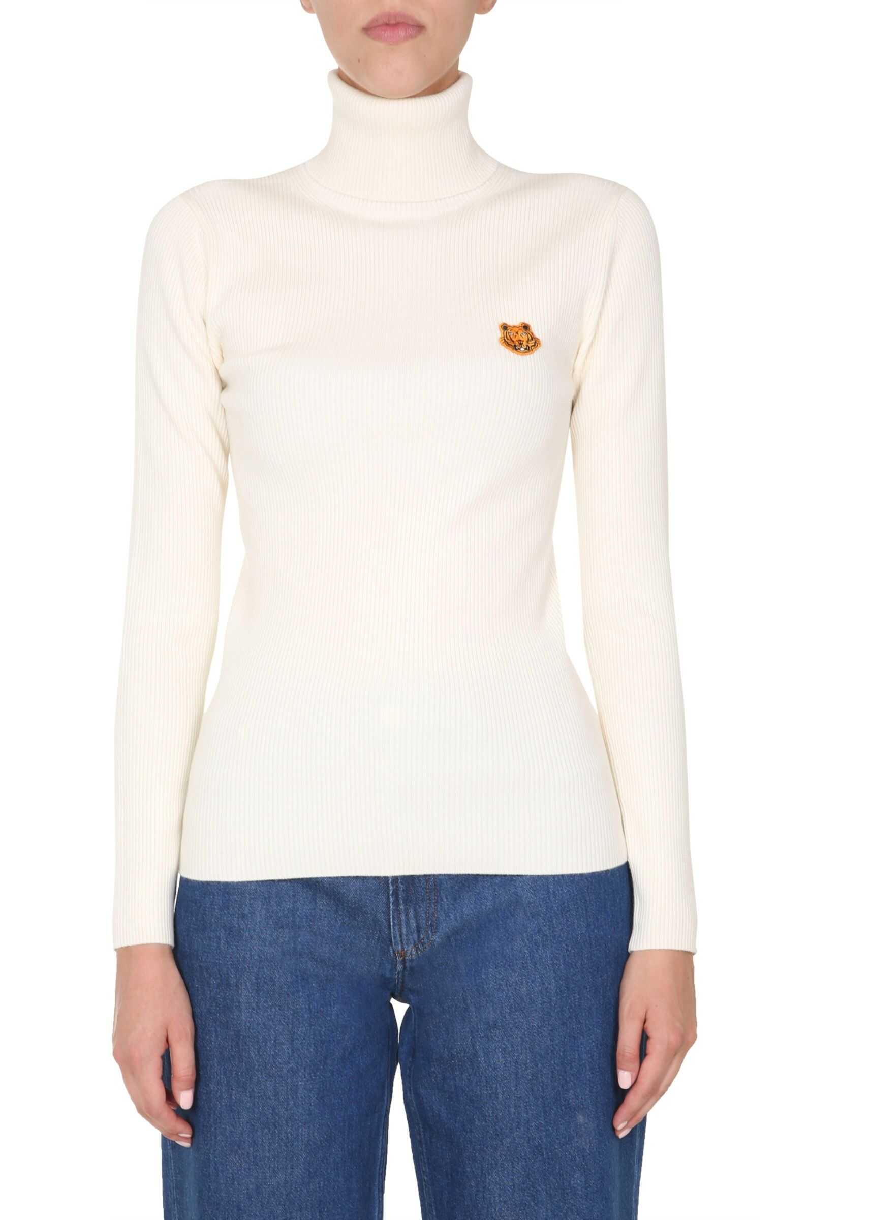 Kenzo Turtleneck Sweater WHITE