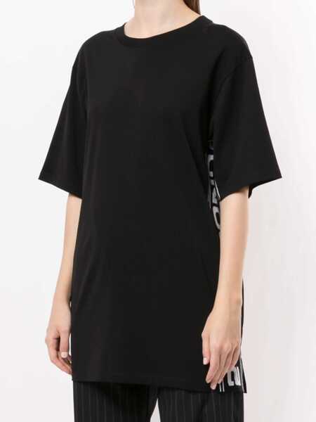 Tricouri Stella McCartney Round Neck T-Shirt BLACK Femei (BM 7850551) 3