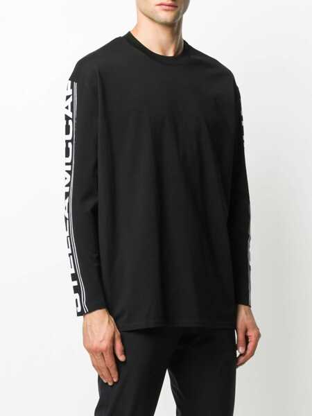 Tricouri Stella McCartney Round Neck T-Shirt BLACK Femei (BM 7850557) 3