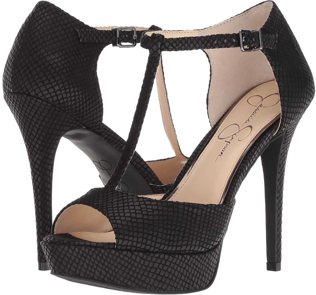 Jessica Simpson Bansi Black Ditzy Snake