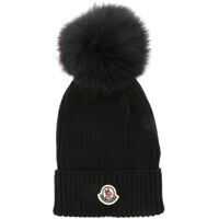 Caciuli Ribbed Beanie In Dark Blue Fete