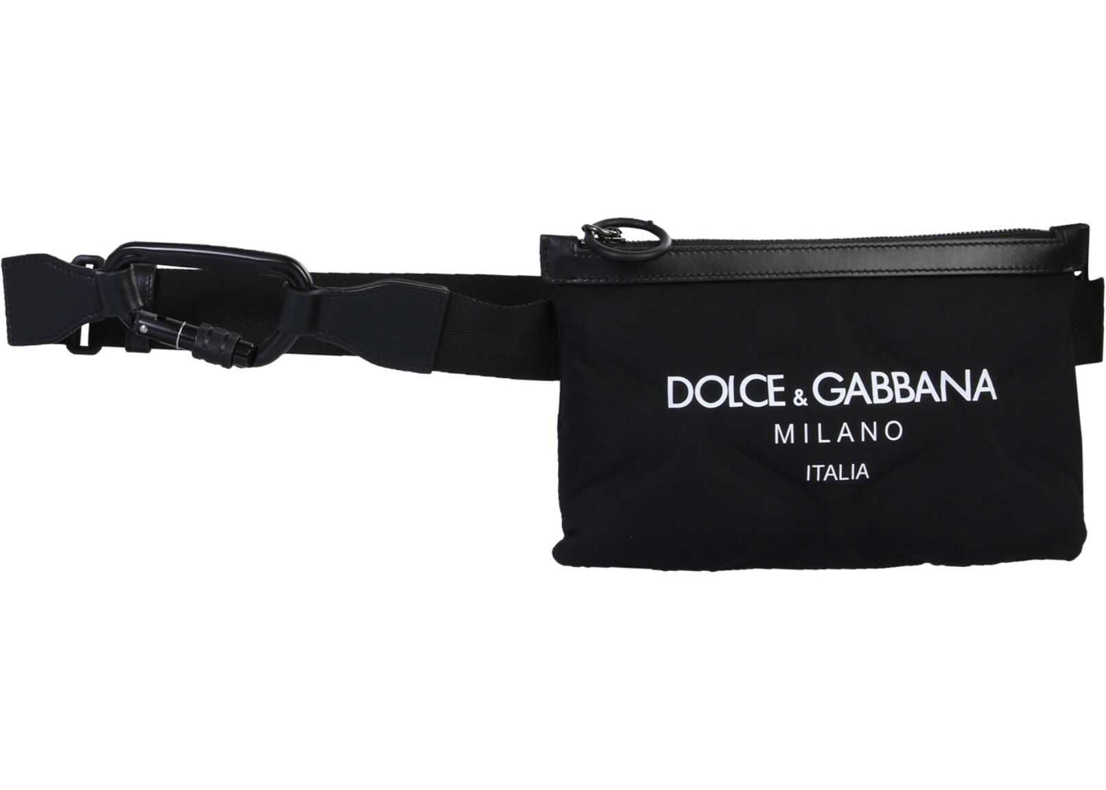 Dolce & Gabbana Pouch With Logo BLACK