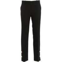 Pantaloni casual Versace Golden Buttons Pants In Black