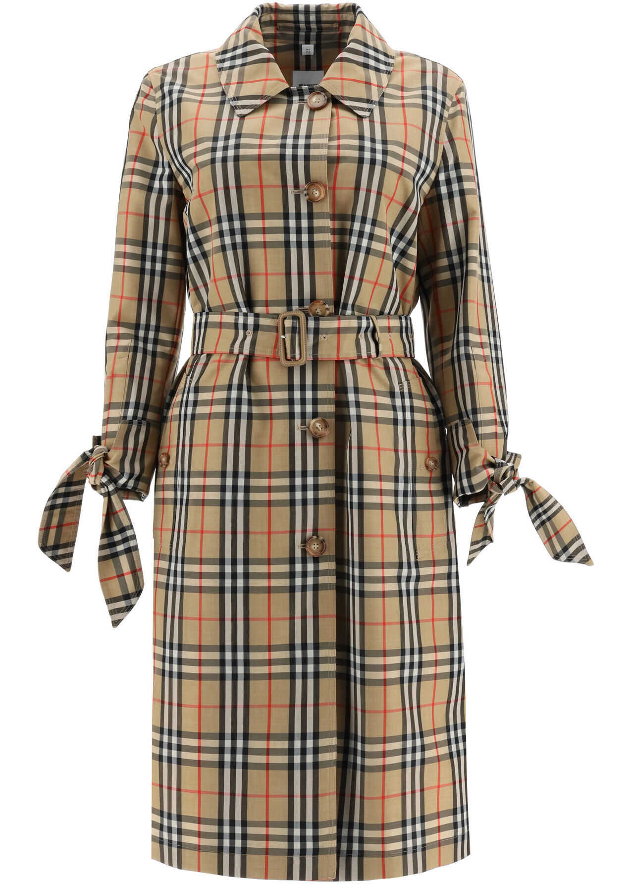 Burberry Claygate Midi Trench Coat ARCHIVE BEIGE IP CHK