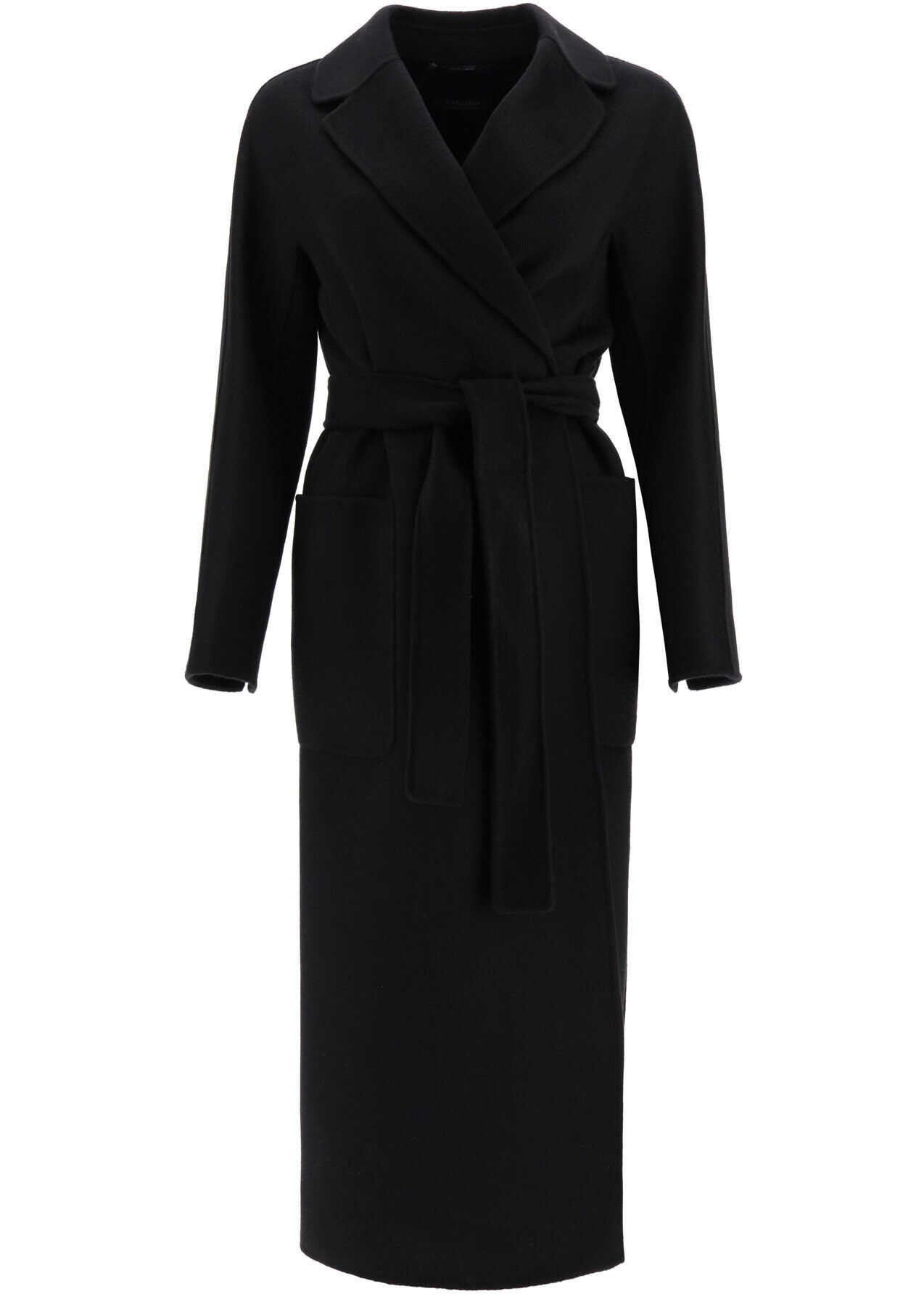 Max Mara Amore Wool And Cashmere Coat NERO