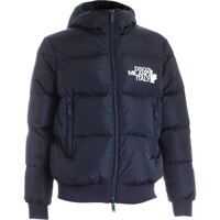 Geci de iarna Hoodie Down Jacket In Black Barbati