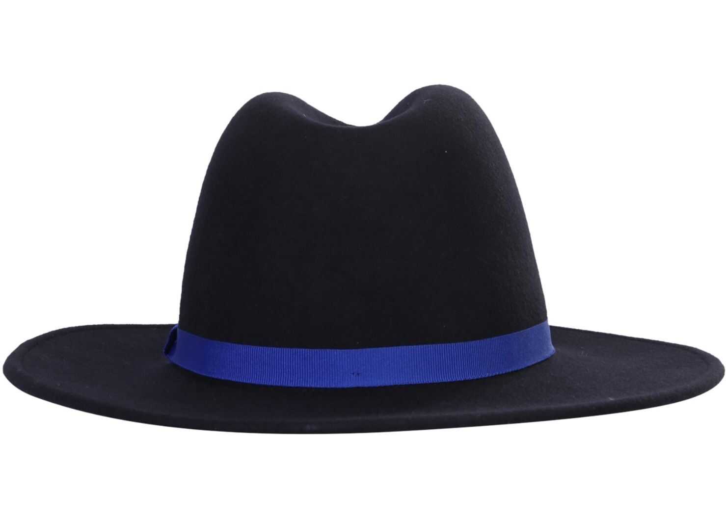 Paul Smith Wide-Brimmed Hat BLUE