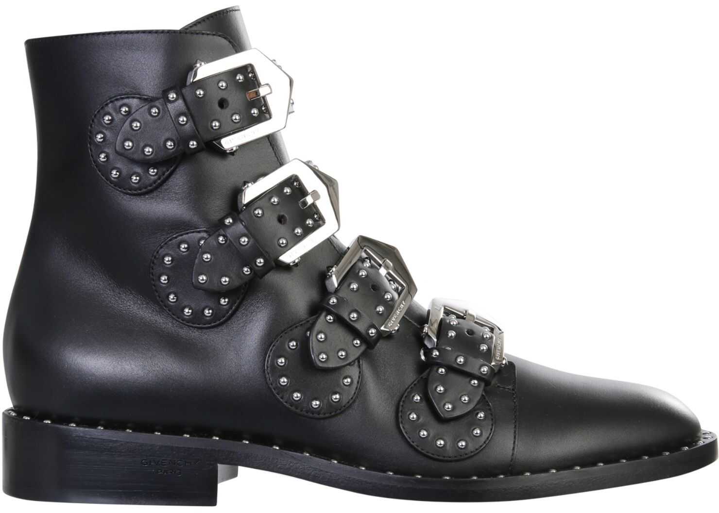 Givenchy Elegant Studs Low Boots BLACK