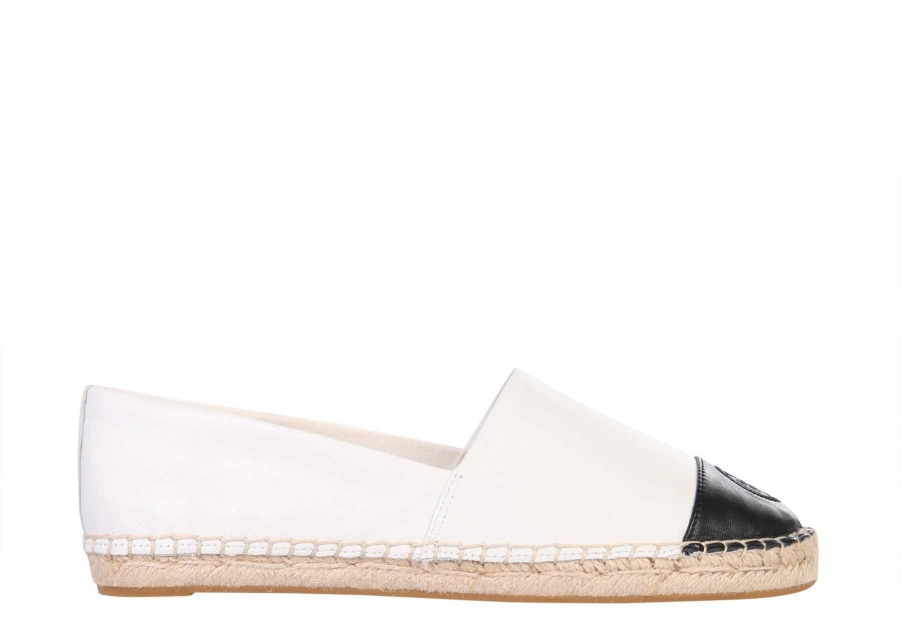 Tory Burch Colour Block Espadrilles WHITE