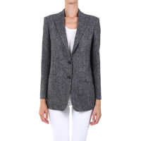 Sacouri Wool Jacket Gray Femei