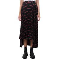 Fuste Logo Pleated Skirt Femei