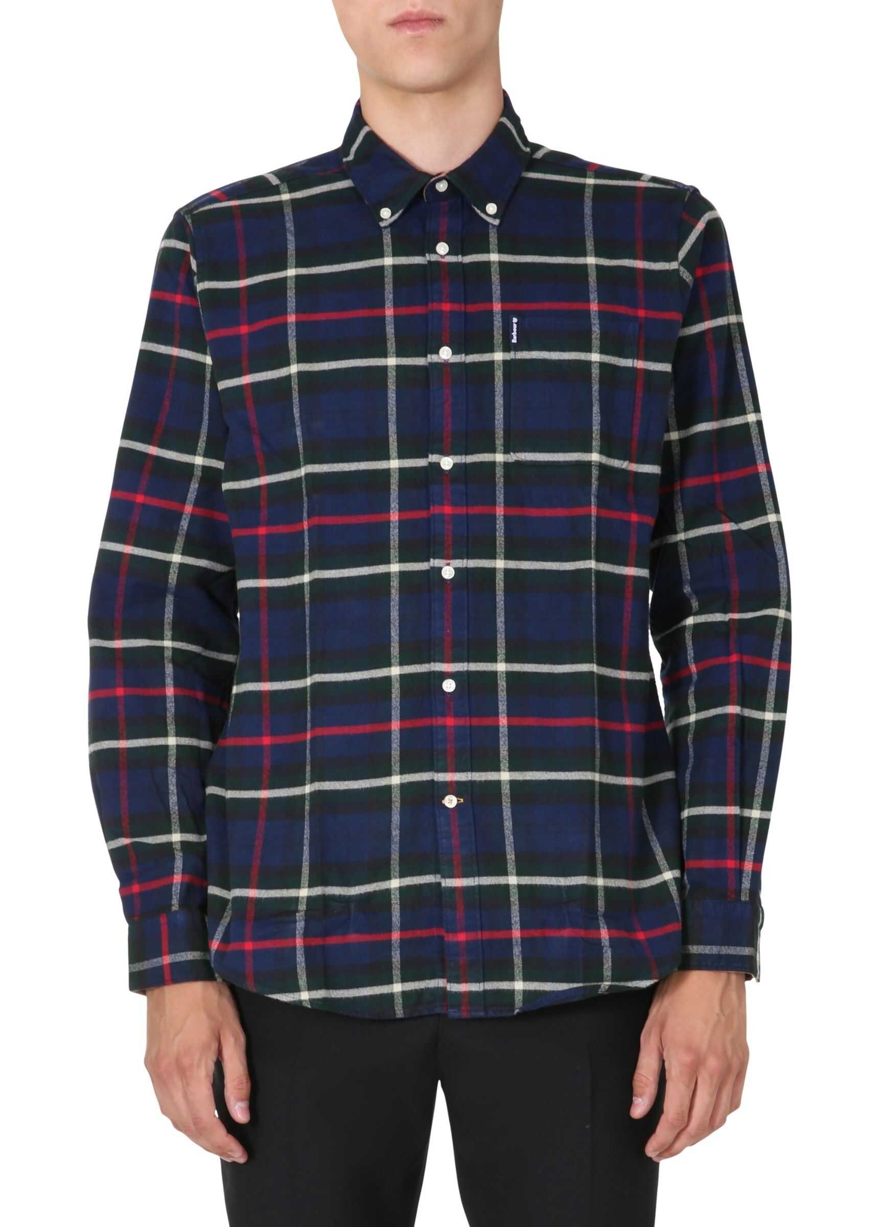 Barbour Tailored Fit Shirt BLUE