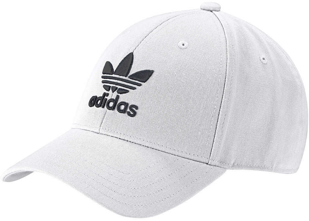 adidas Trefoil Baseball Cap White