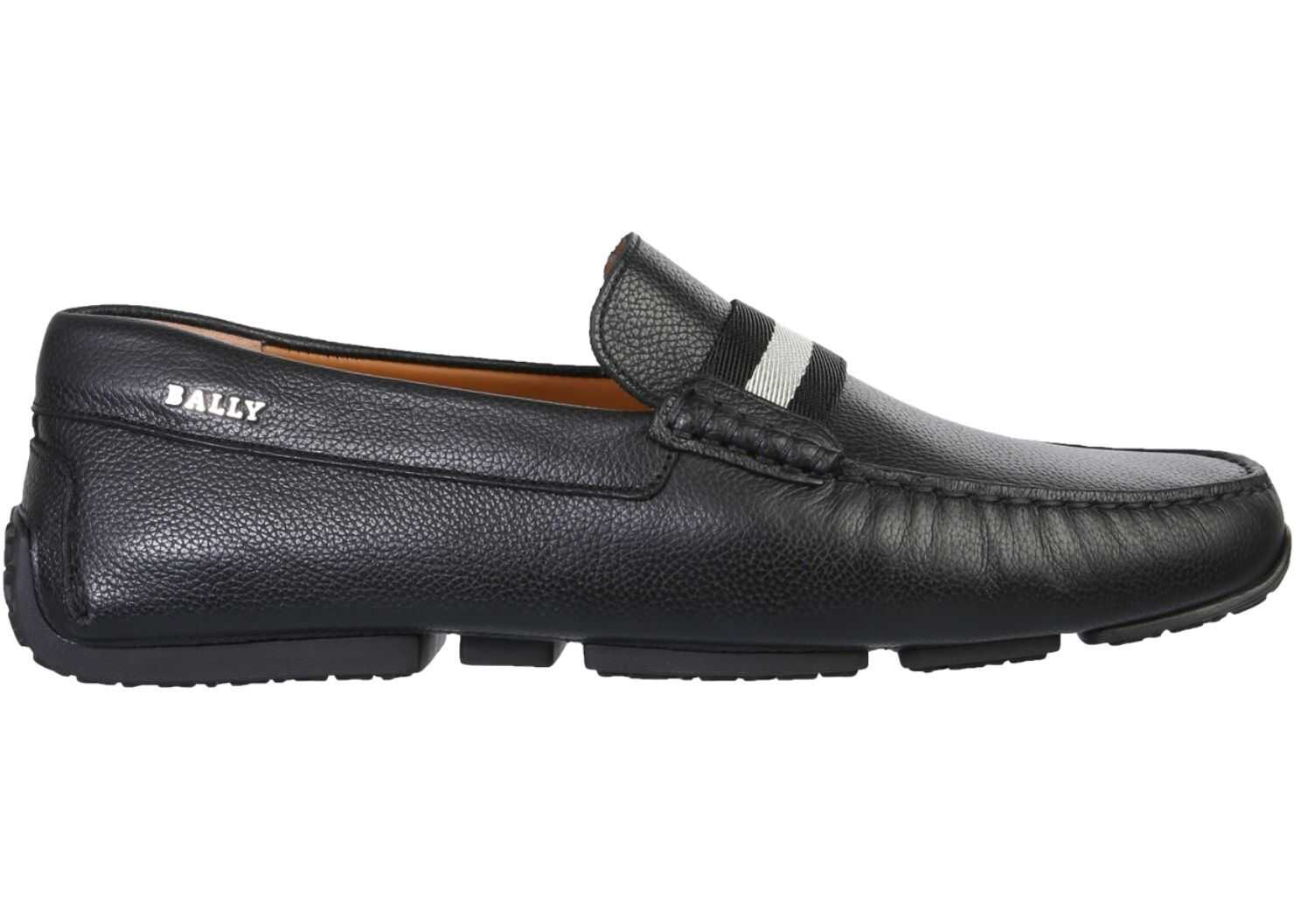 Bally Pearce Driver Moccasin BLACK