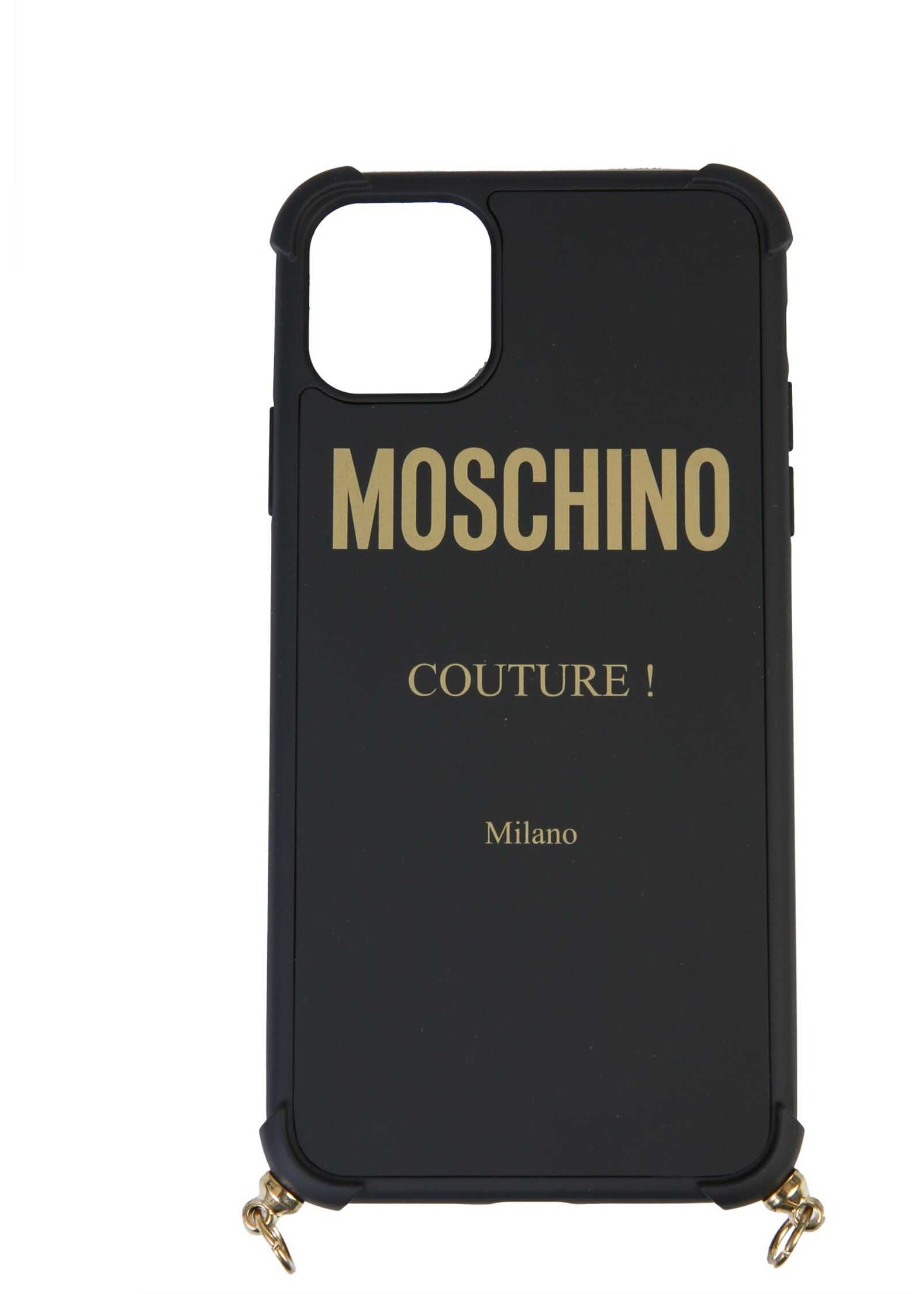 Moschino Iphone 11 Pro Max Cover BLACK