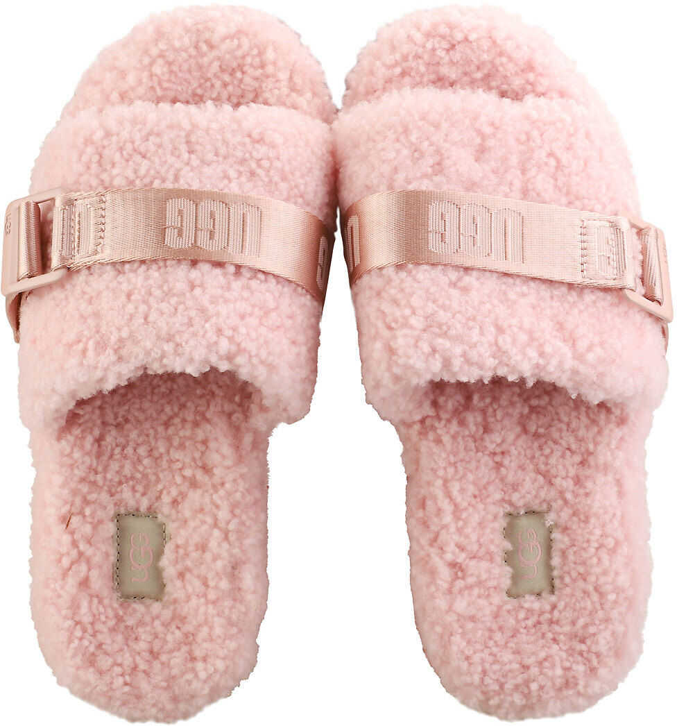 UGG Fluffita Slide Sandals In Pink Pink