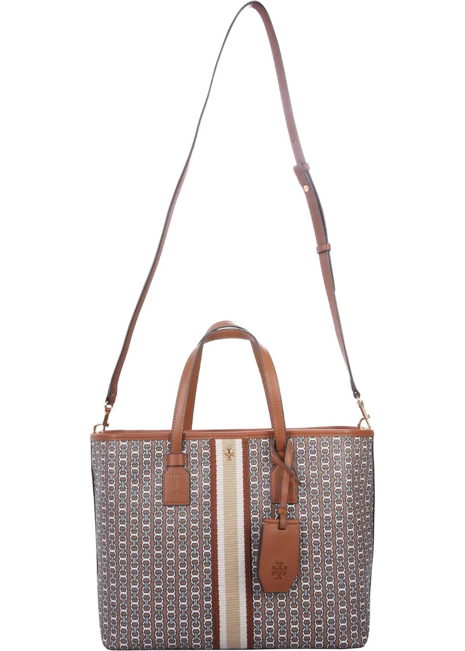 Tory Burch Gemini Link Tote Bag ORANGE