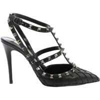 Pantofi cu toc Rockstud Net Effect Pumps In Black Femei