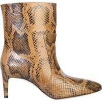 Botine Ankle Boots With Python Print Femei