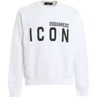 Bluze de trening White Sweatshirt With Icon Logo Barbati